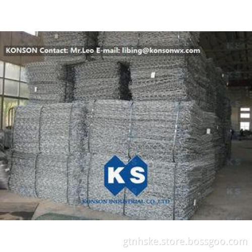 Customized/OEM Hexagonal Wire Mesh Galvanized Iron Wire Gab